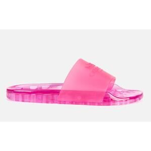 Coach Ulyssa Rubber Slide Sandals Open Toe Bold Pink Womens Size US 7 UK 5 NEW